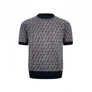 펜디 남성 라운드 반팔 티셔츠 fec12847x