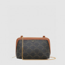 셀린느 여성 트리오페 체인 미니백 ceb13095x