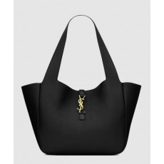 생로랑 그레인 가죽 소재의 LE 5 À 7 BEA 763435