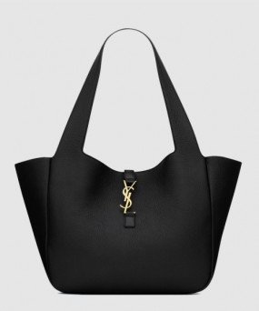 생로랑 그레인 가죽 소재의 LE 5 À 7 BEA 763435