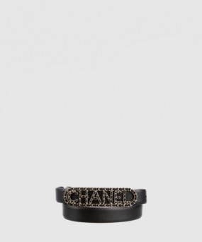 샤넬 로고 문자 벨트 AA6600