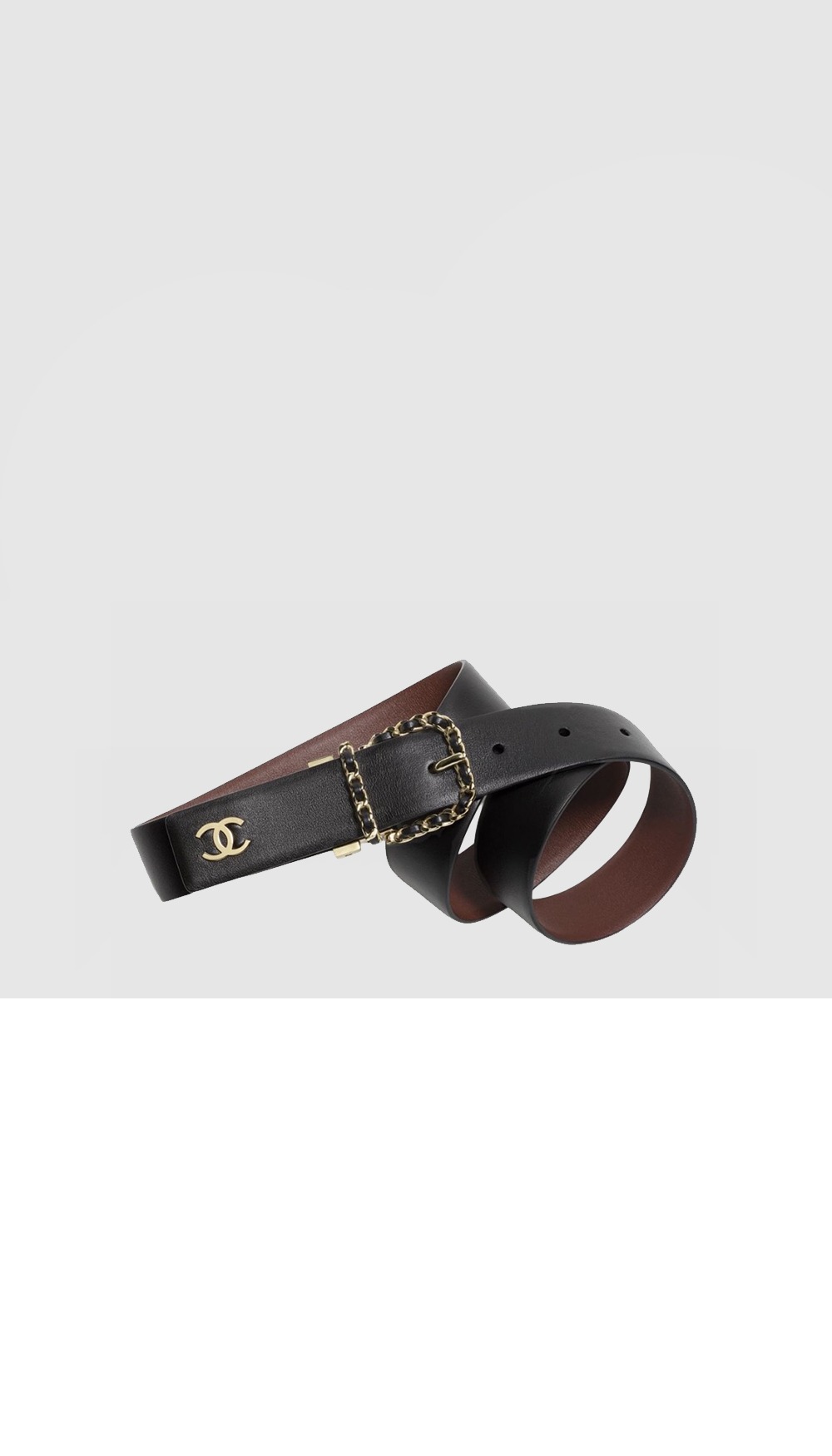 샤넬 CC 로고 벨트 AA8937