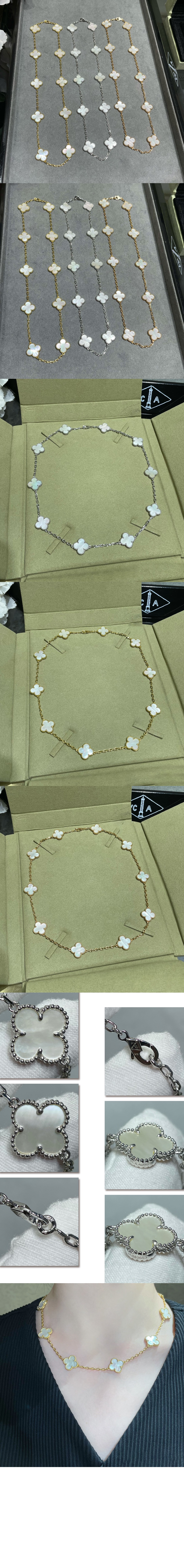 반클리프 빈티지 알함브라 네크리스 48500