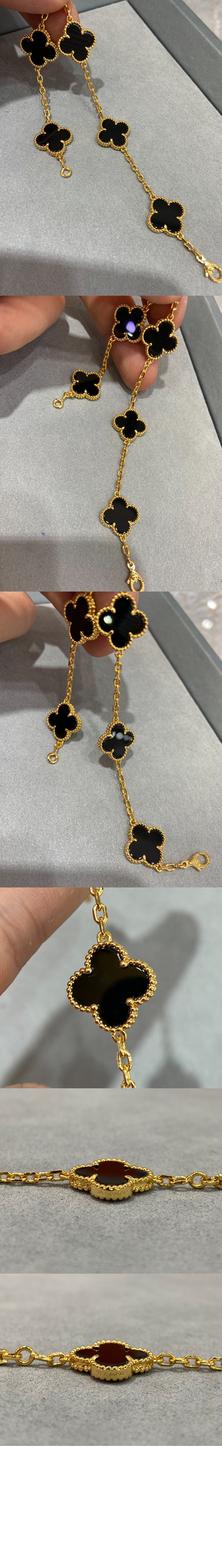 반클리프 빈티지 알함브라 팔찌 41300