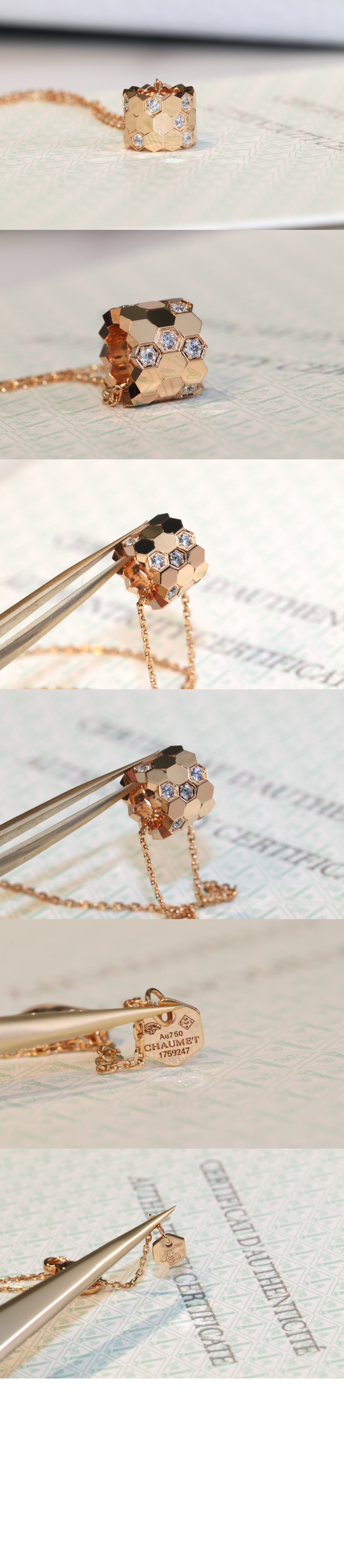 쇼메 비 마이 러브 목걸이 085156