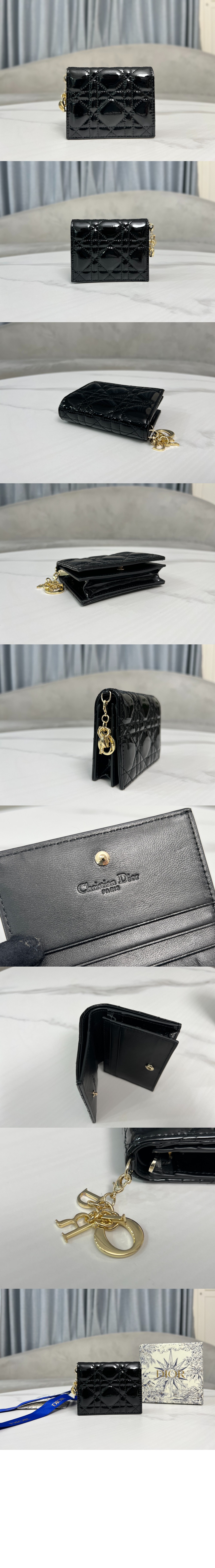 디올 레이디 페이던트 카드지갑 S0178