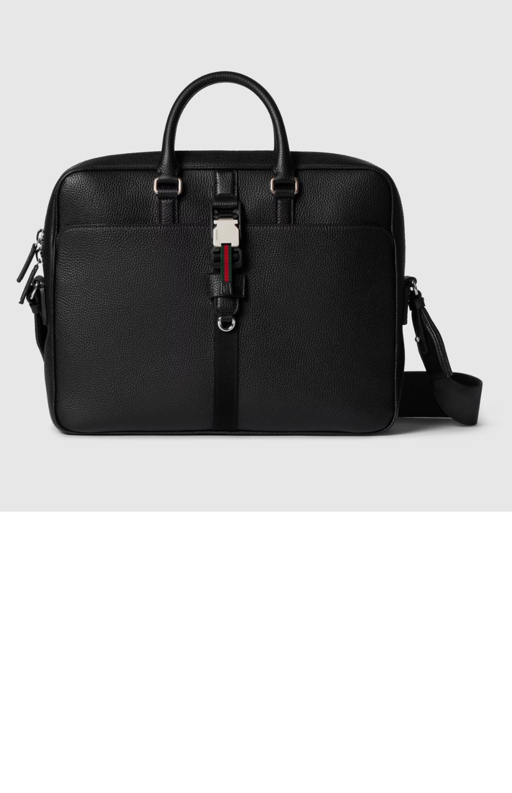 구찌 웨빙이 있는 미디엄 브리프케이스 816757