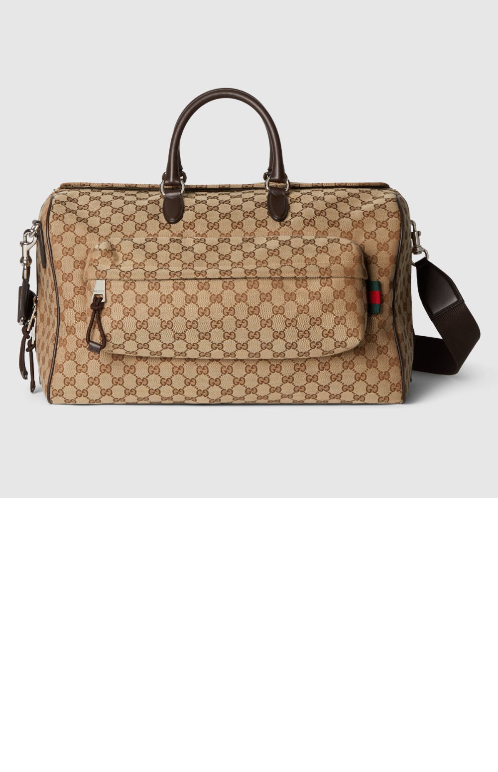 구찌 미디엄 GG 더플백 802095