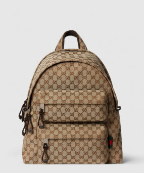 구찌 로고가 적용된 미디엄 백팩 800265