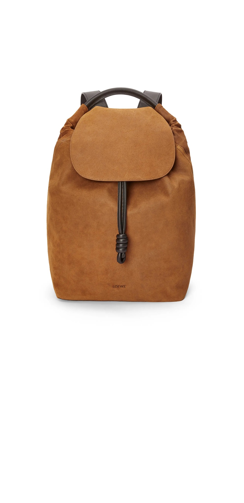 로에베 스웨이드 코튼 백팩