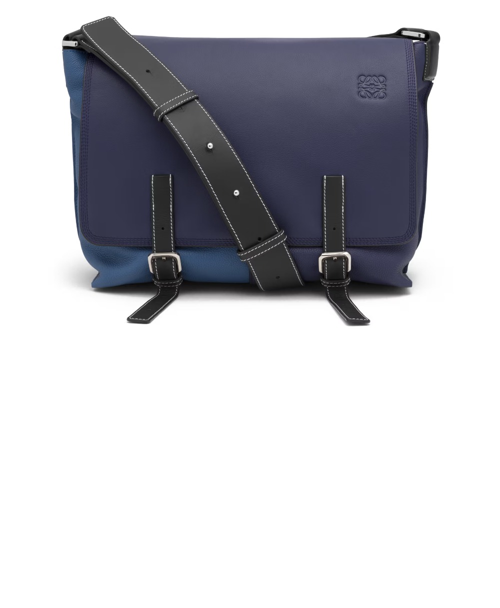 로에베 퍼즐 밀리터리 메신저 백 - 소프트 그레인 카프스킨