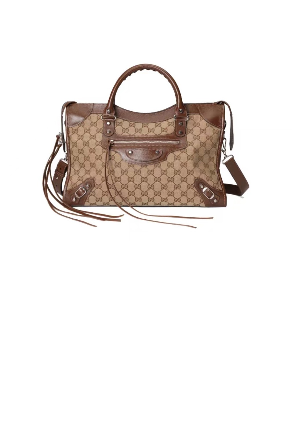 지퍼 토트 겸 크로스백 68169