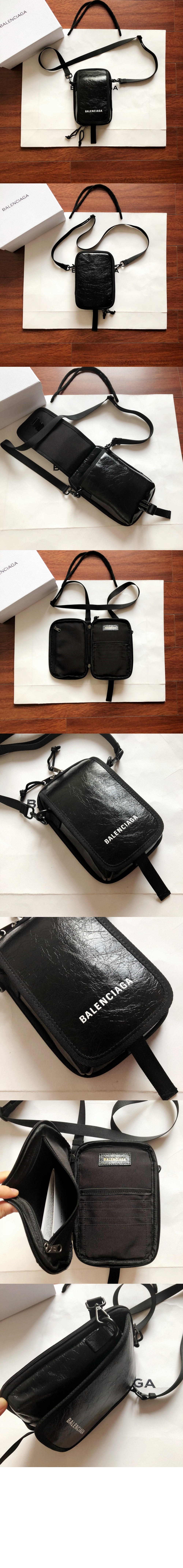 발렌시아가 숄더 크로스백 593329