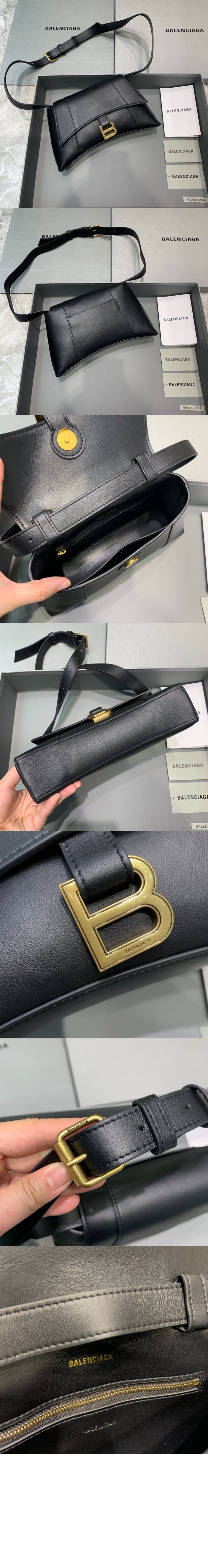 발렌시아가 다운타운 XS 숄더백 671355