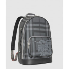 버버리 런던 체크 배색 가죽 백팩 80051611