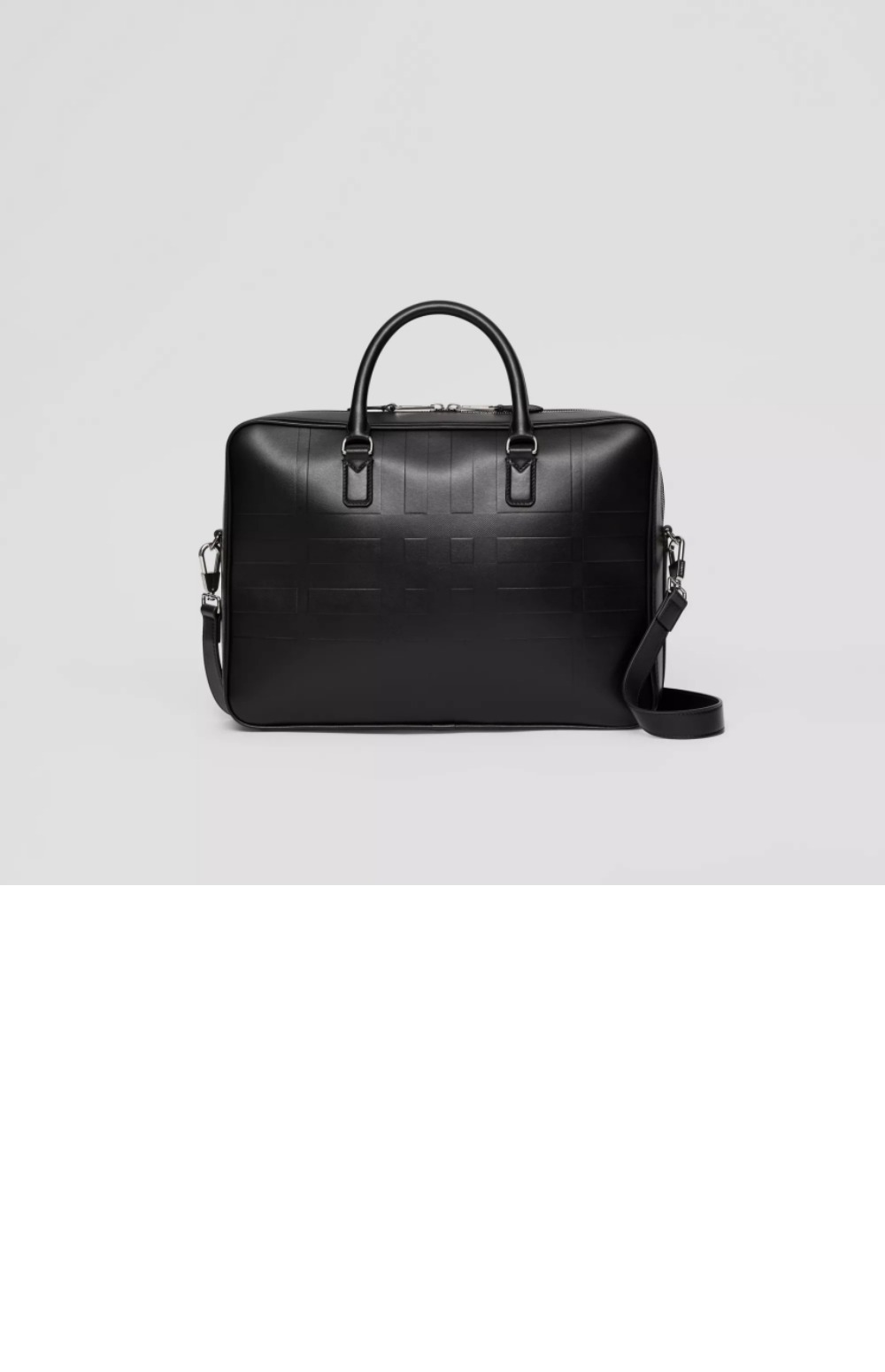 버버리 체크 브리프케이스 80628501