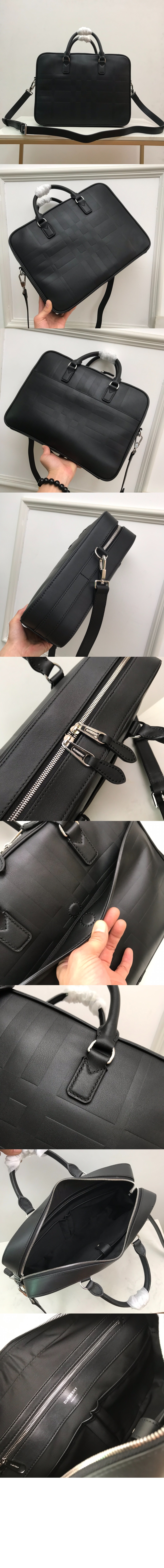 버버리 체크 브리프케이스 80628501