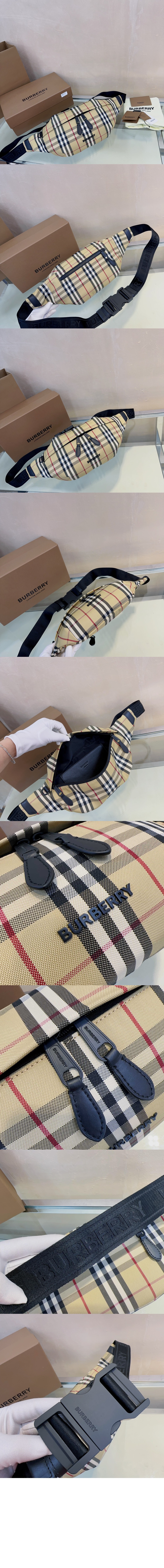 버버리 소니 벨트백 80697551