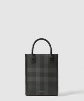 버버리 체크 레더 미니백 80684671