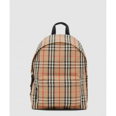 버버리 빈티지 체크 나일론 백팩 80161061