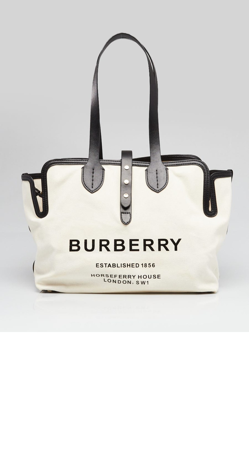 버버리 벨트 라지 토트백 80313191