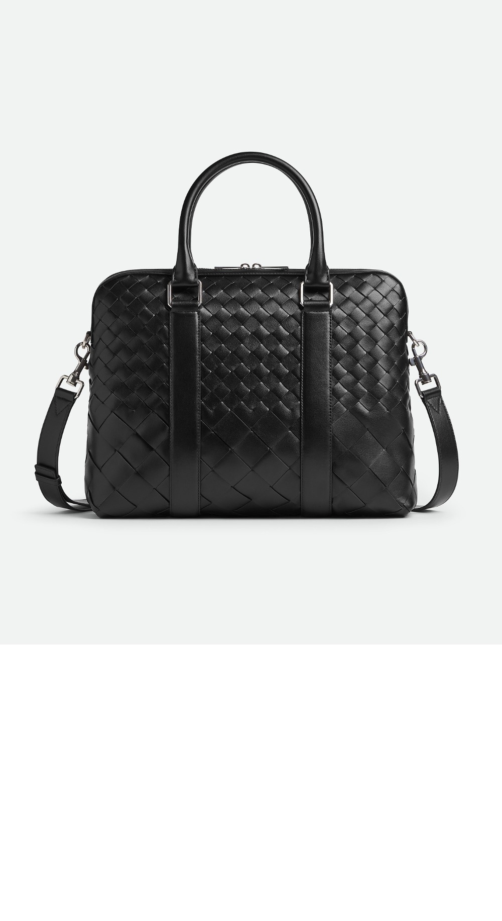 보테가베네타 슬림 인트레치아토 브리프케이스 778081