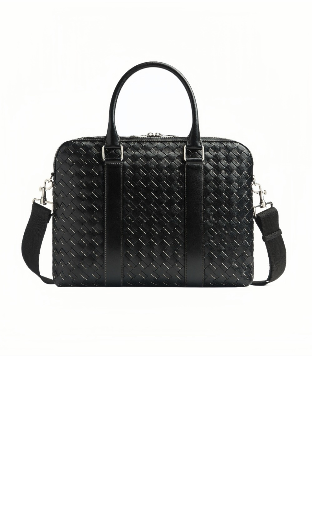 보테가베네타 슬림 인트레치아토 브리프케이스 766782