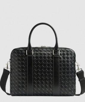 보테가베네타 슬림 인트레치아토 브리프케이스 766782