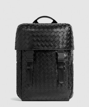 보테가베네타 인트레치아토 플랩 백팩 766580