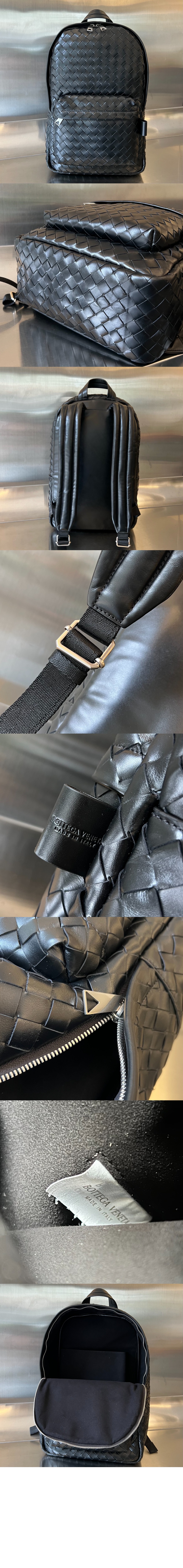 보테가베네타 미디엄 인트레치아토 백팩 730732