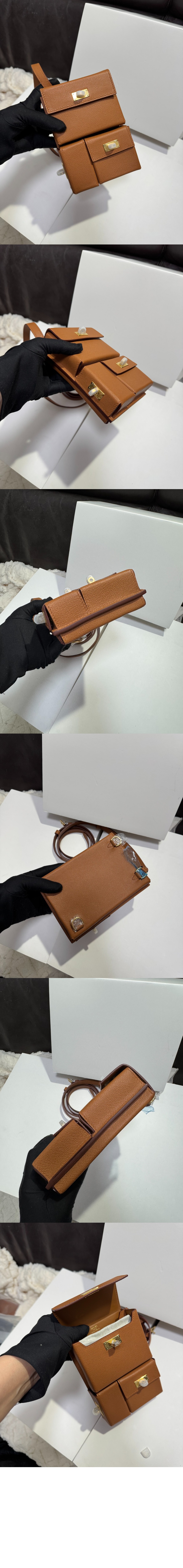 에르메스 켈리 멀티포켓 투고 파우치