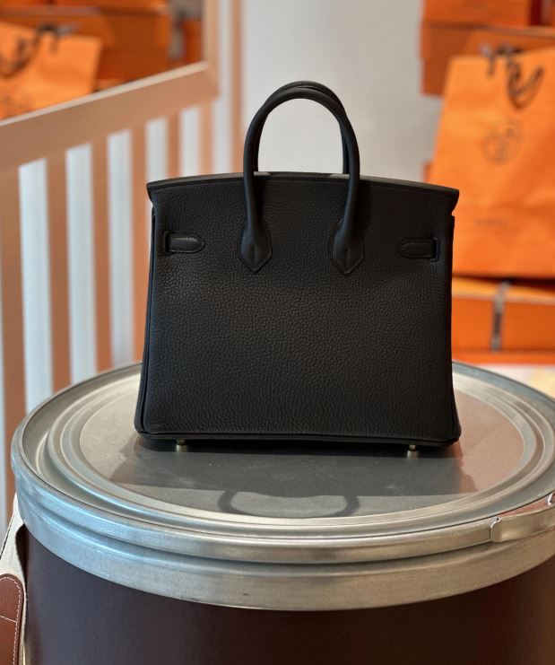 에르메스 버킨 25 블랙 금장