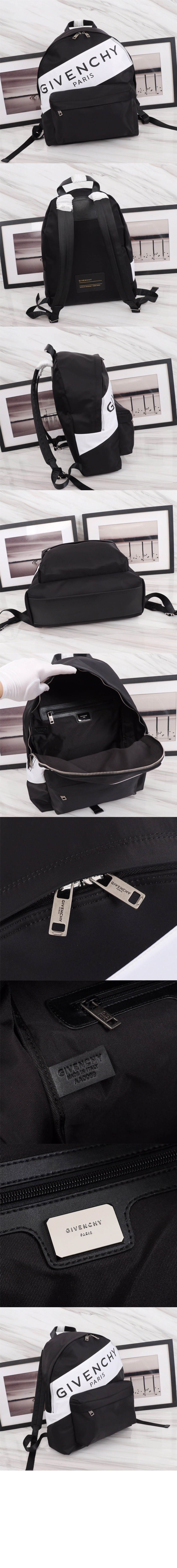 지방시 나일론 백팩