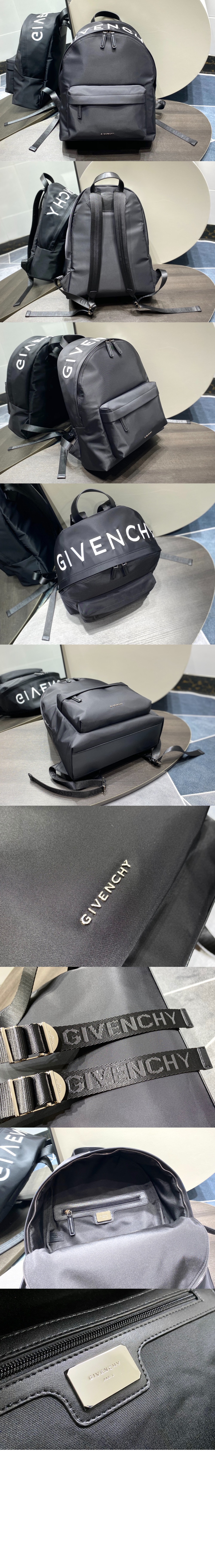 지방시 에센셜 U 나일론 백팩