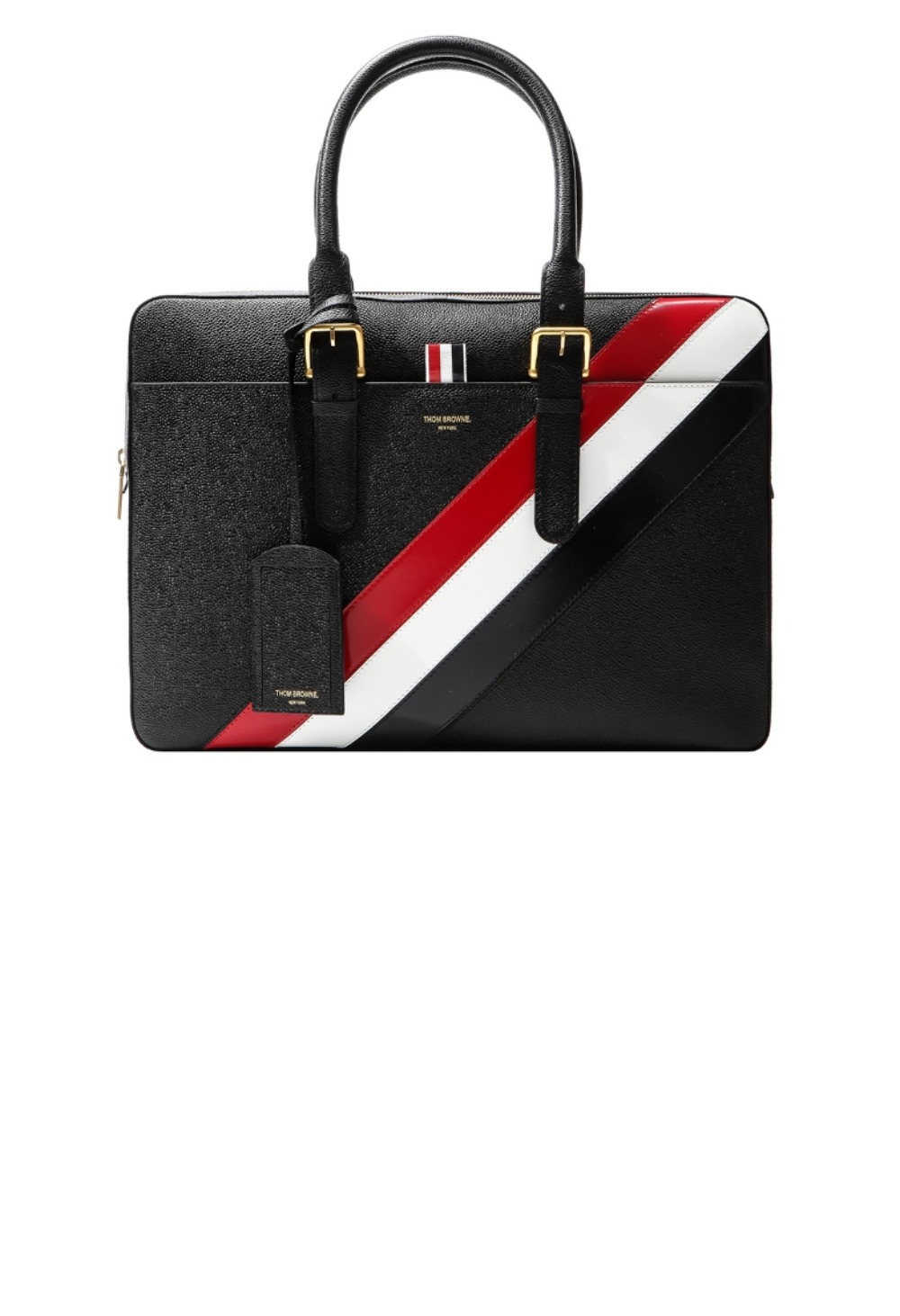 톰브라운 비즈니스 페블 토트백 MAG064