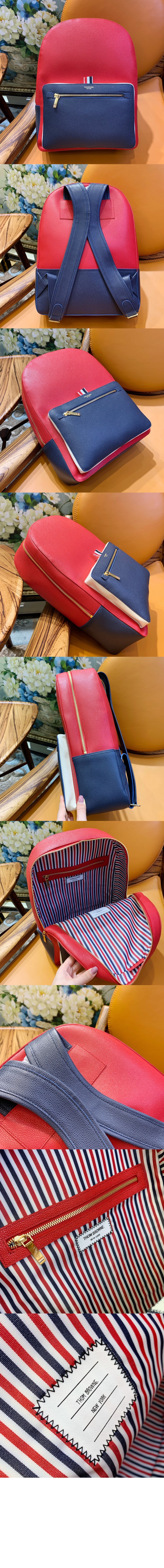 톰브라운 언스트럭쳐 백팩 MAG137