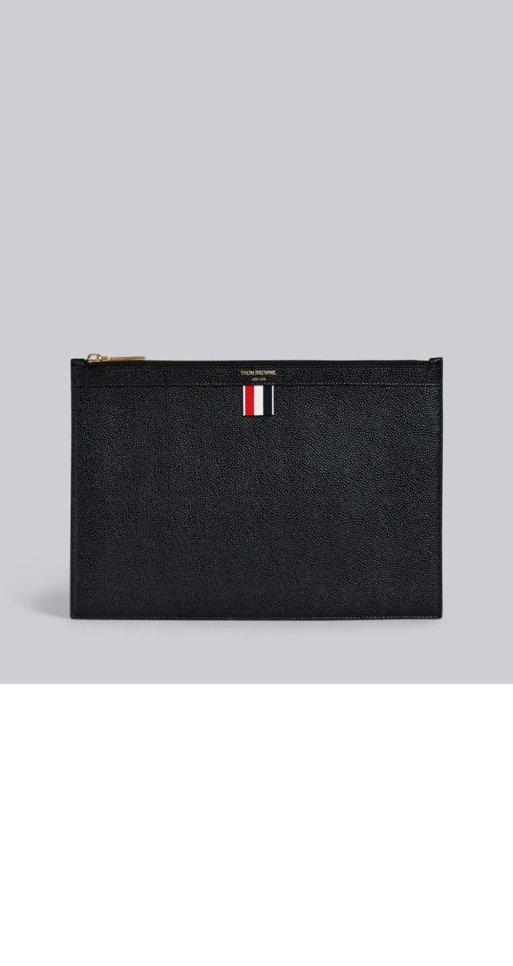 톰브라운 지퍼 태블릿 파우치 MAC019