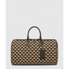 프라다 심볼 자수 패브릭 트래블백 2VC018