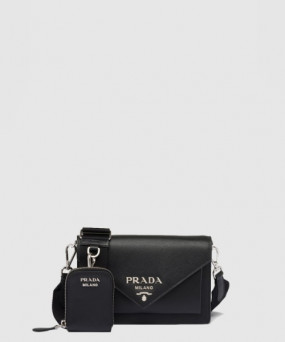 프라다 가죽 미니 엔벌로프백 1BP020