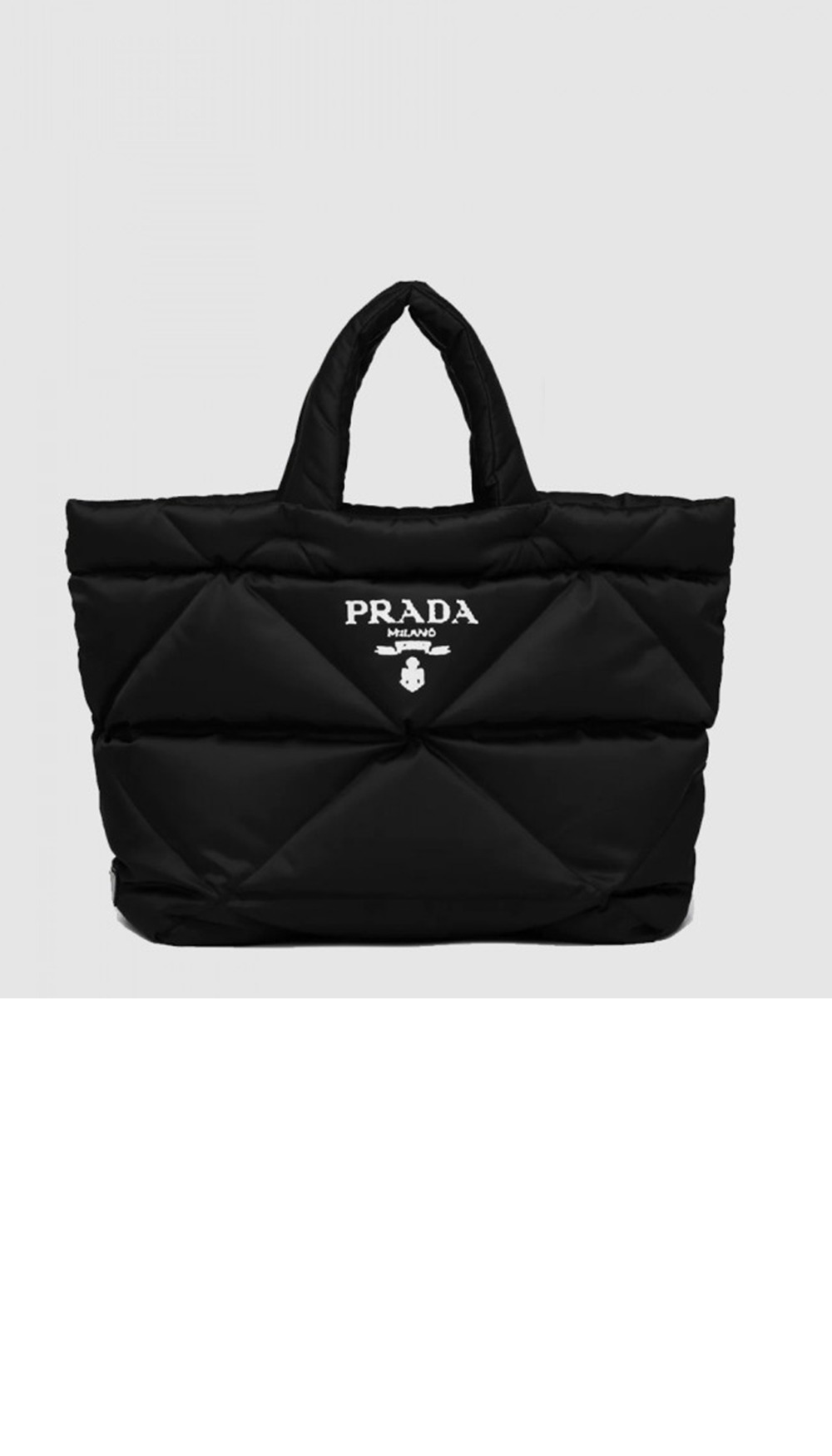 프라다 리나일론 패딩 토트백 2VG082