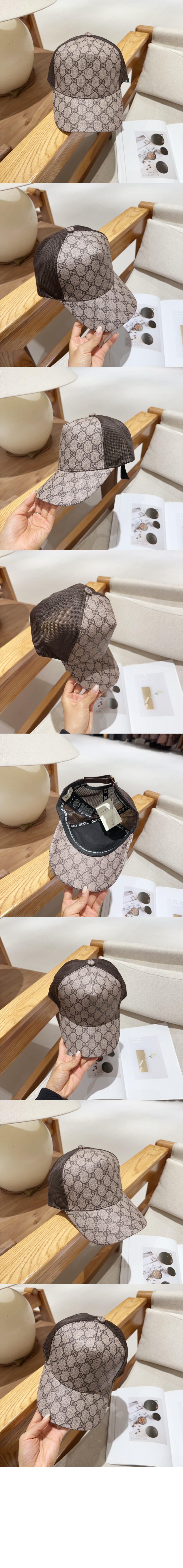 구찌 GG 수프림 야구 모자 763332