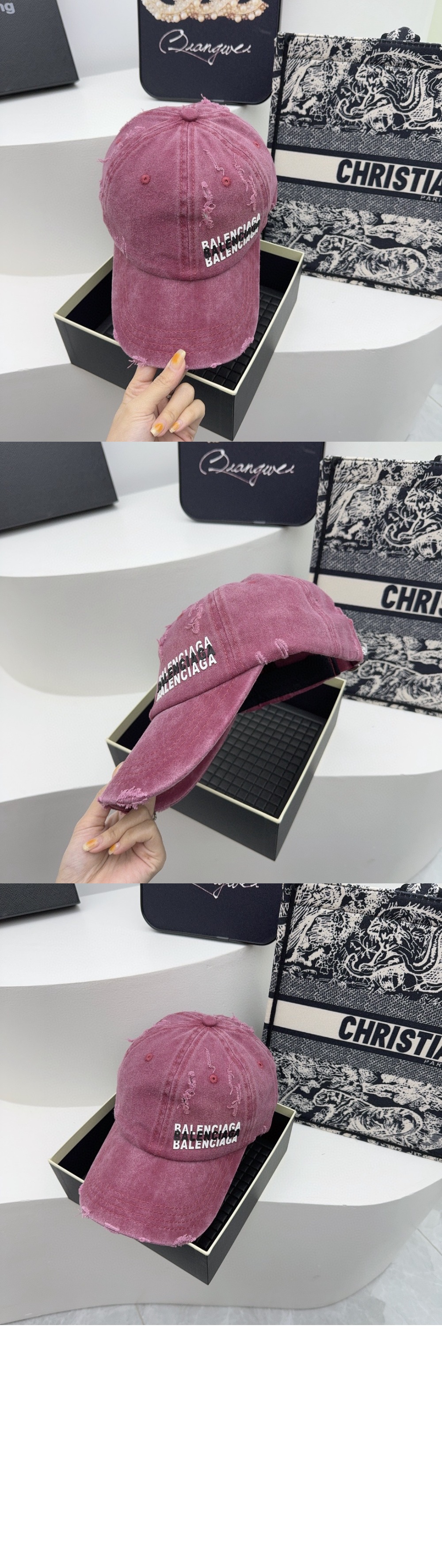 발렌시아가 베이스볼 캡 563241