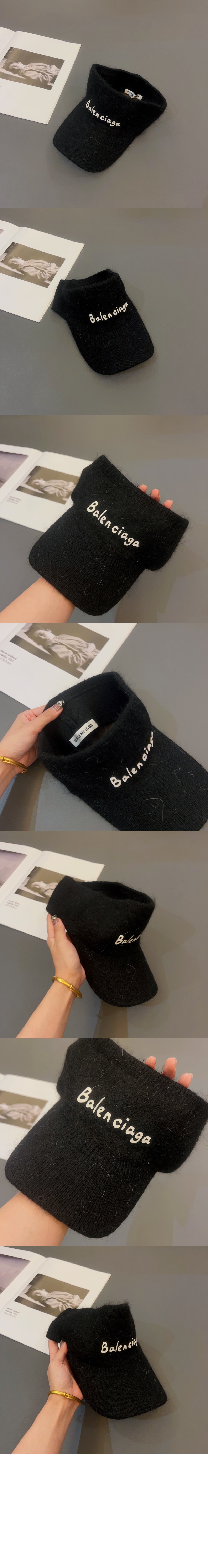 발렌시아가 니트 비니 584864