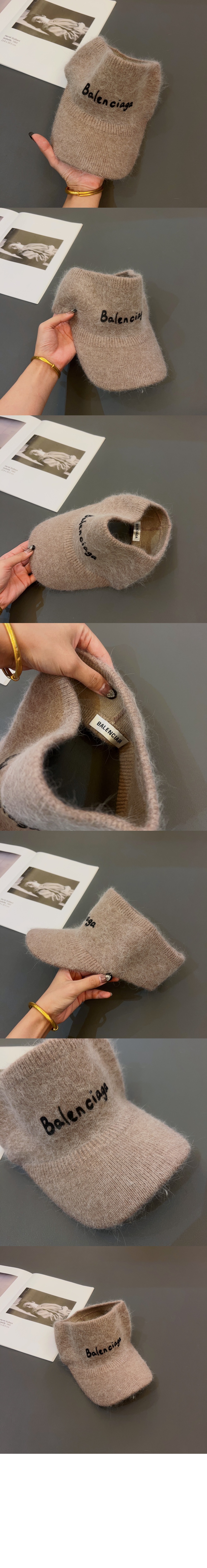 발렌시아가 니트 비니 584864