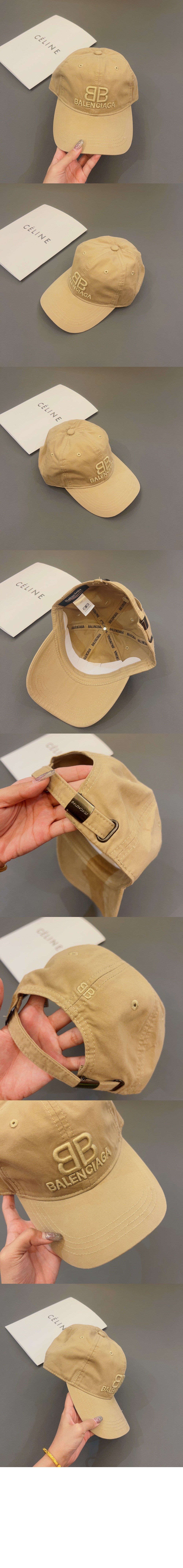 발렌시아가 베이스볼 캡 854146