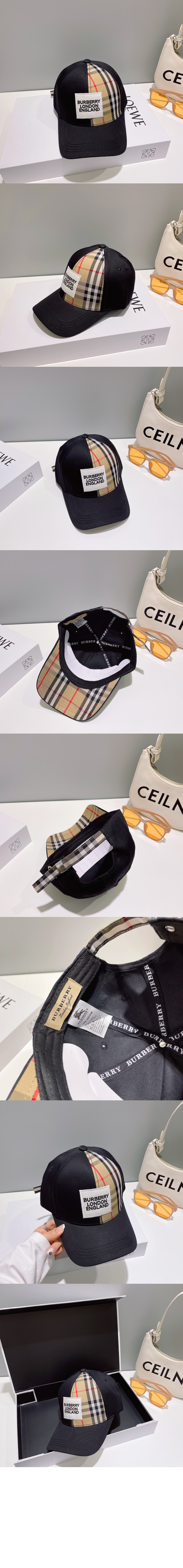 버버리 베이스볼 캡 8045585