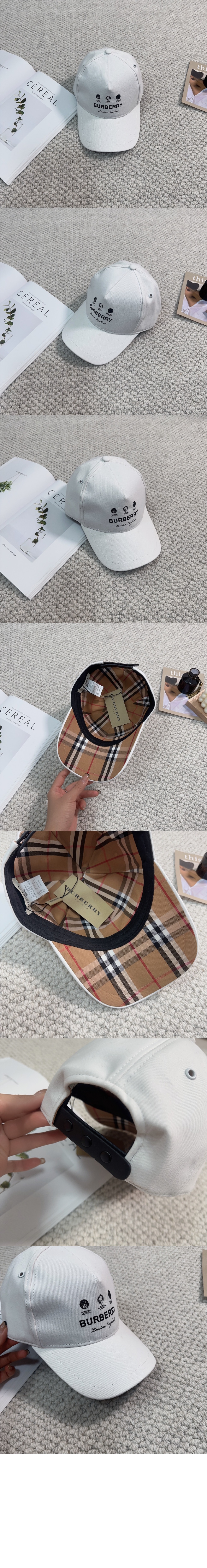 버버리 베이스볼 캡 8015364