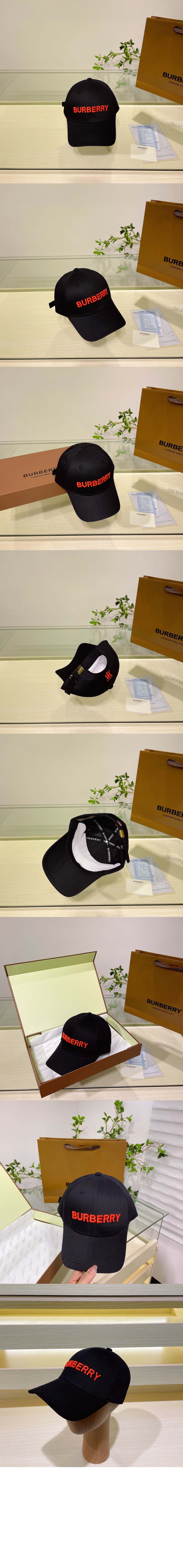 버버리 베이스볼 캡 8015339