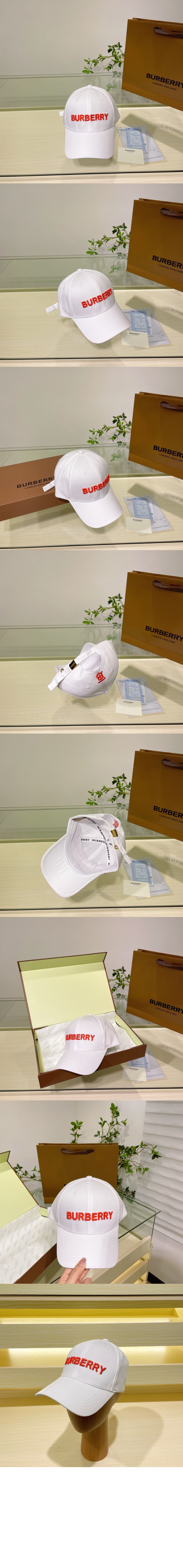 버버리 베이스볼 캡 8015339