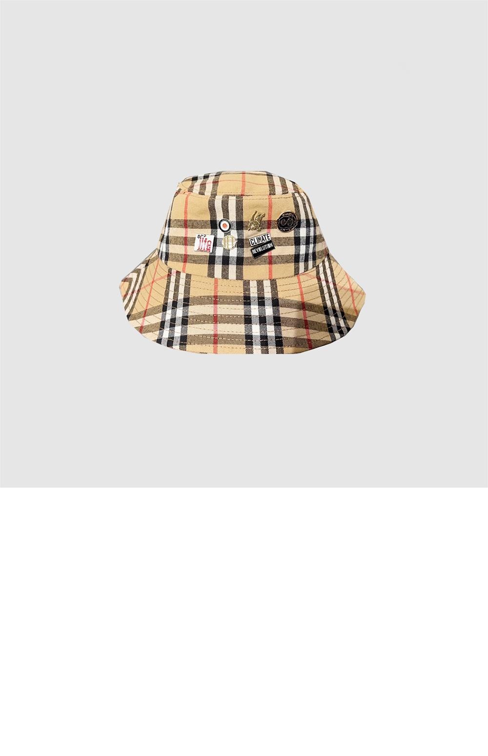 버버리 빈티지 체크 버킷햇 80563243